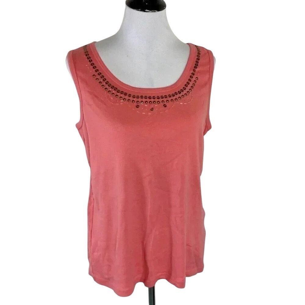 Basic Edition XL orange jeweled tank